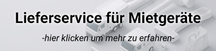 Lieferservice für Mietgeräte