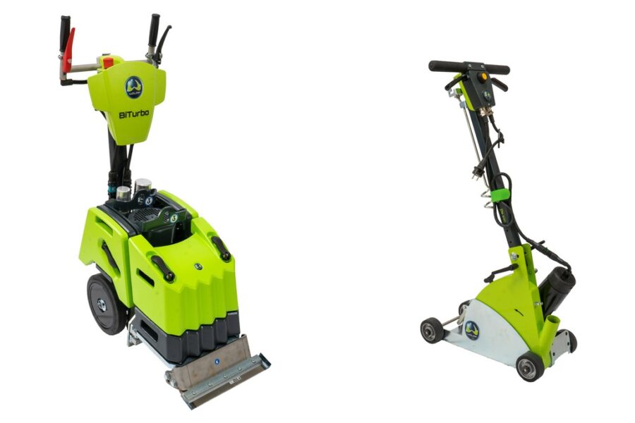 Handbetonschleifer mieten - 230V, 180 mm 22 Parkettentferner-Set mieten - Stripper + Säge