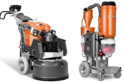 Fliesenkleber entfernen 11 Bodenschleifmaschine mit Absaugung mieten – 400V, 600 mm
